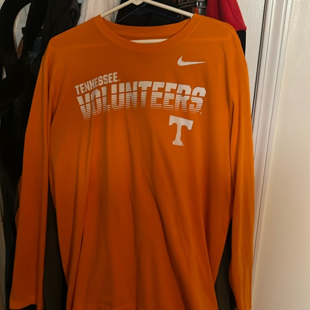 Orange long sleeve UT team issued shirt